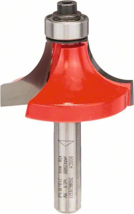 Produktbild Bosch Professional Zubehör Abrundfräser Expert for Wood, 8 mm, D 38,1 mm, R1 12,7 mm, L 19 mm, G 61 mm