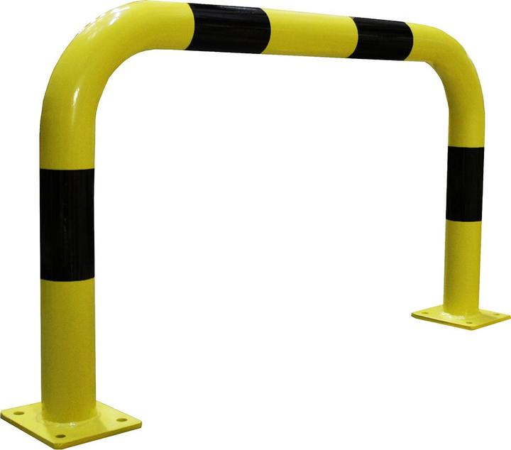 Actual product image RS PRO Sicherheitsgeländer Stahl Schwarz, Gelb Sicherheits-Absperrung, H.Barr. 600mm