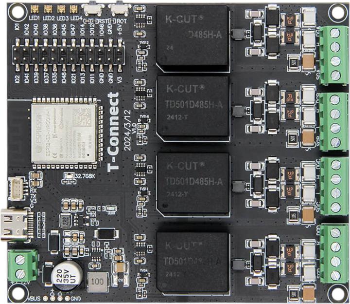 Produktbild Lilygo T-Connect ESP32-S3 mit 4x RS485