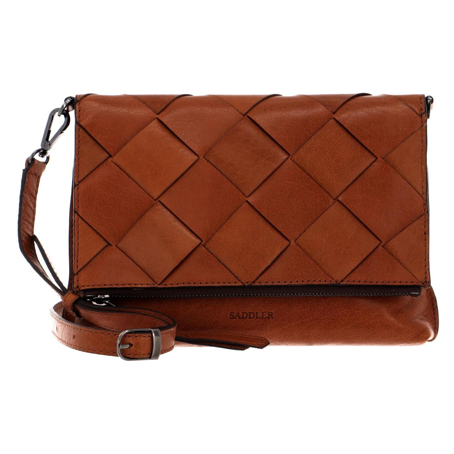 Saddler, Damen, Handtasche, Vaxholm Crossbody Bag, Braun