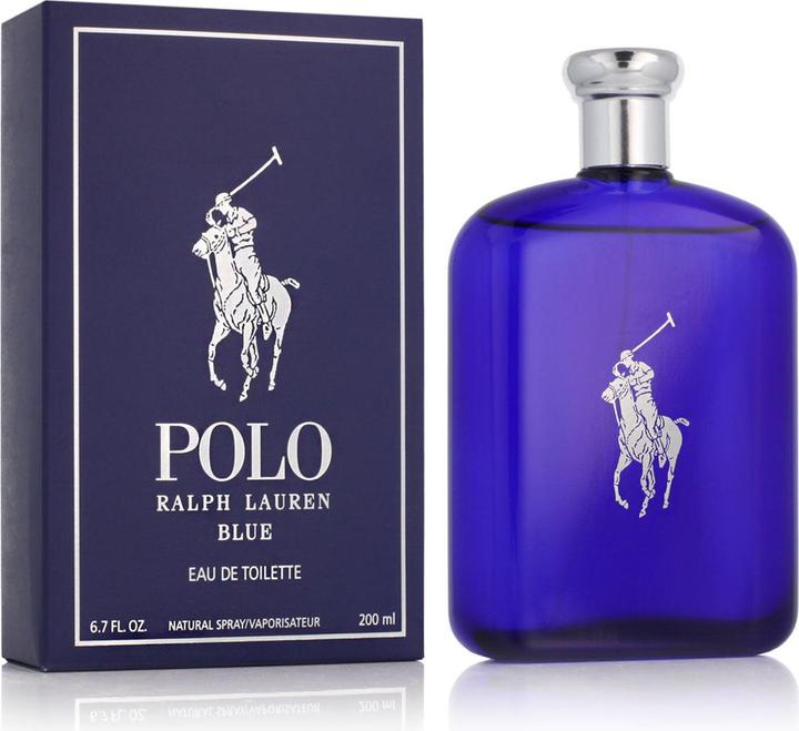 Actual product image Ralph Lauren Polo Blue by Eau de Toilette Spray 200 ml (Eau de toilette, 200 ml)
