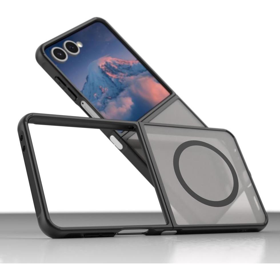 Beline Case MagSafe for Samsung Galaxy Z Flip7 black (Samsung Galaxy Z Flip7), Cover smartphone, Nero