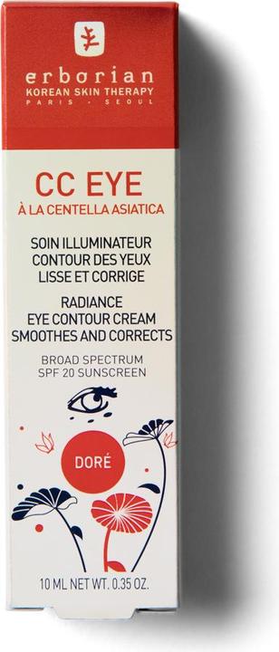 Actual product image Erborian CC Eye Dore (Eye Care Cream, 10 ml, Day + Night)