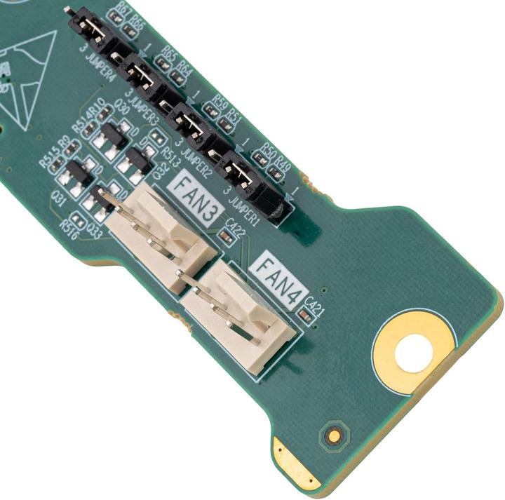 Actual product image Silverstone SST-RAC-BP-304N - 4-Bay 2.5"/3.5" Server Backplane with U.2 SSD Support