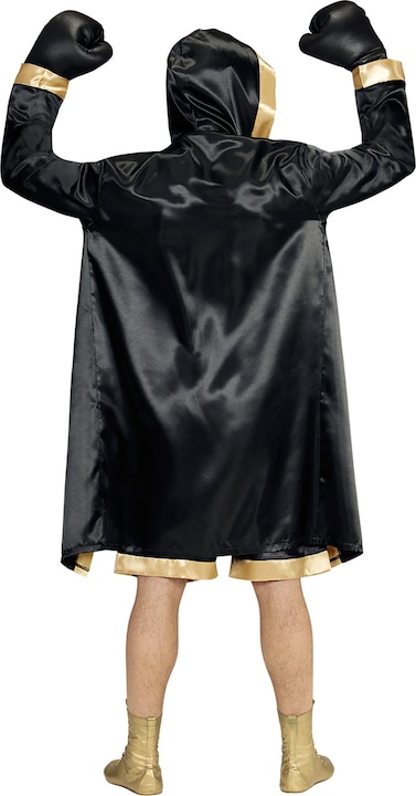 Produktbild Widmann BOXER WORLD CHAMPION (Boxermantel mit Kapuze, Shorts, Gürtel, Boxhandschuhe), XL (XL)