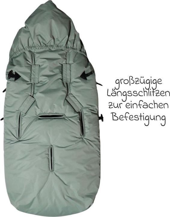 Produktbild Kaiser Baby Kaiser Thermo Fusssack Akiko, salbei green/grey