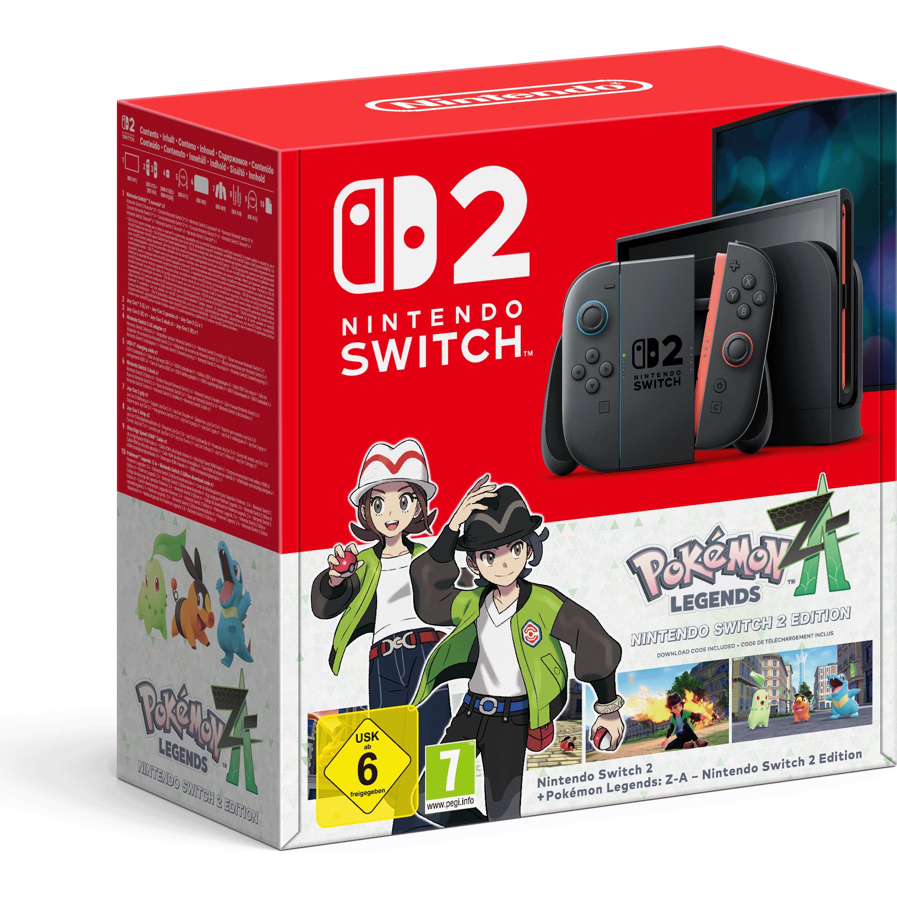Nintendo switch ニンテンドースイッチ Nintendo Switch 2 + Pokémon Legenden: Z-A-Set - kaufen bei Digitec