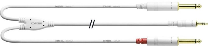 Actual product image Cordial 3.5mm jack - 6.3mm jack (1.50 m, 3.5mm jack (AUX), 6.3mm jack)
