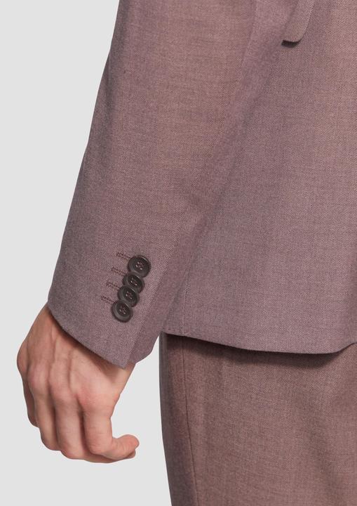 Actual product image S.Oliver Indoor-Sakko s.O PURE: Slim-Fit-Sakko aus Viskosestretch (50)
