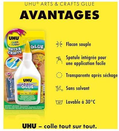 Produktbild UHU Arts Crafts Glue 100g BL (139 g, 100 ml)