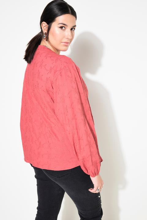 Produktbild Studio Untold Bluse, oversized, Struktur-Qualität, Ballon-Langarm (50, 52)