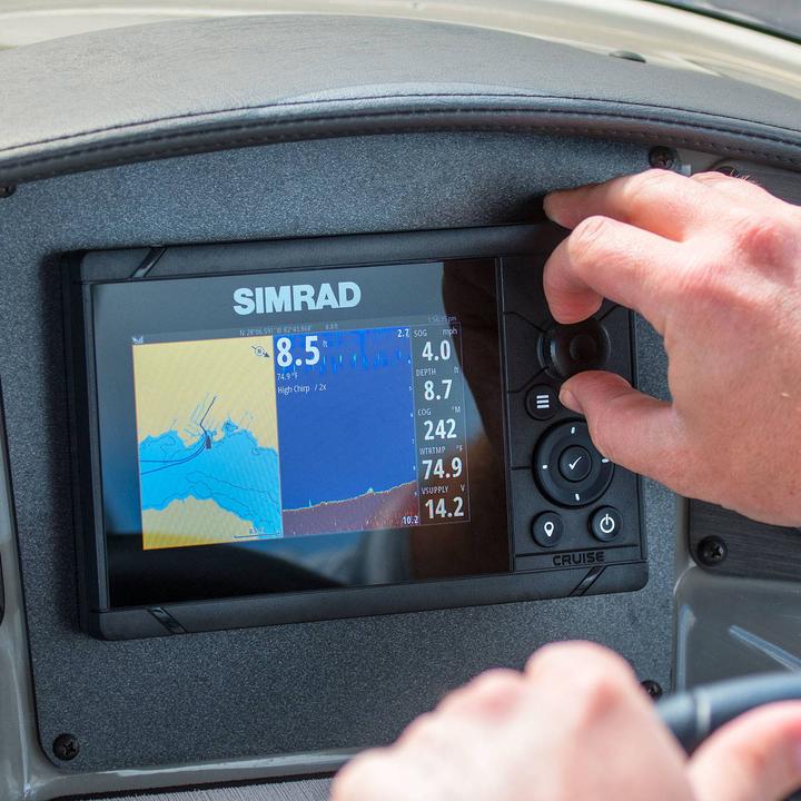 Produktbild Simrad Cruise« Kartenplotter inkl. 83/200 Geber