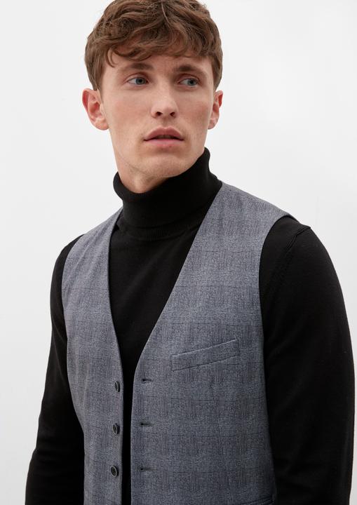 Produktbild s.Oliver Indoor-Weste Weste aus Interlockjersey