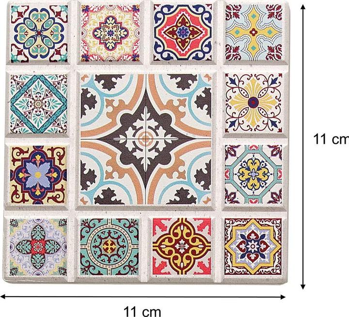 Actual product image Zassenhaus Untersetzer Marrakesch Stern (1 x, Glass coaster)