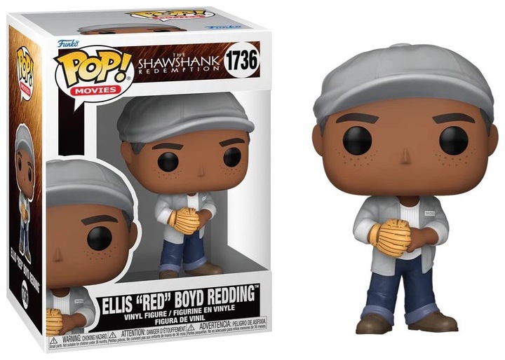 Immagine prodotto Funko La redenzione di Shawshank POP! figura in vinile di Ellis 'Red' Boyd Redding 9 cm