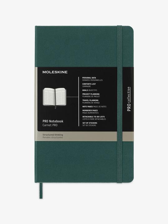 Image du produit Moleskine Carnet de notes (A5, À rayures, Couverture rigide)