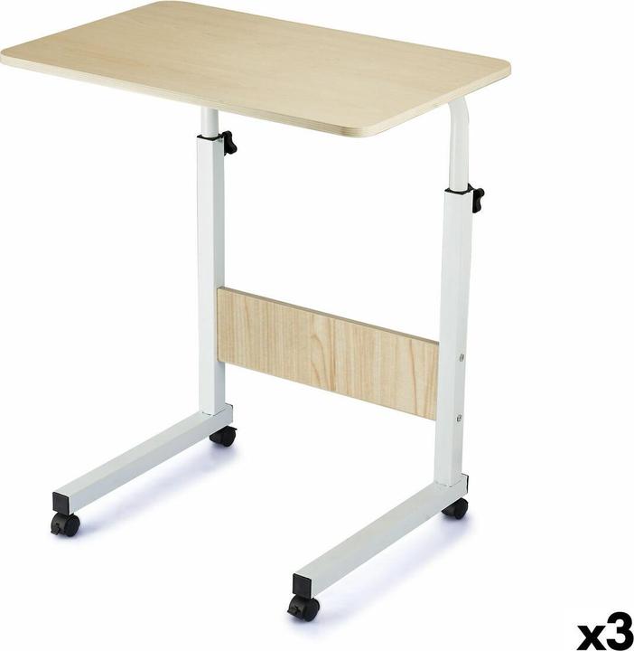 Soler Hispania Beistelltisch klappbar Confortime Holz Metall 50 x 40 x 65 cm (3 Stück) (50 x 40 x 65 cm)