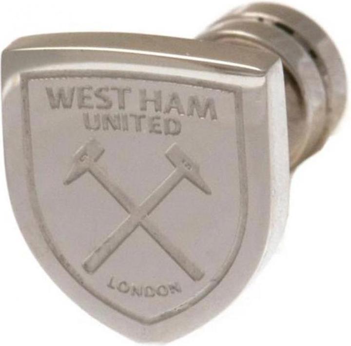 West Ham United FC Ausschnitt Druckknopf (100% Edelstahl)