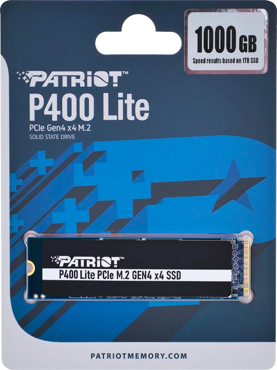 Actual product image Patriot P400 Lite (1000 GB, M.2 2280)