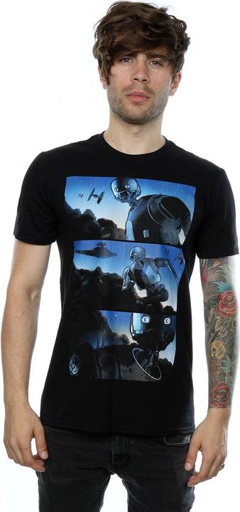 Produktbild Star Wars Rogue One K2SO Comic Strip TShirt (3XL)