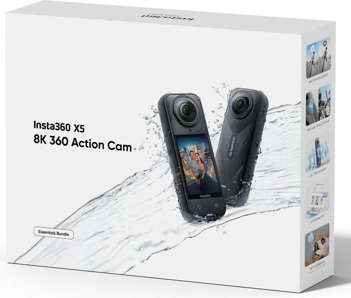 Produktbild Insta360 X5 Essentials Bundle (30p, Bluetooth, WLAN)