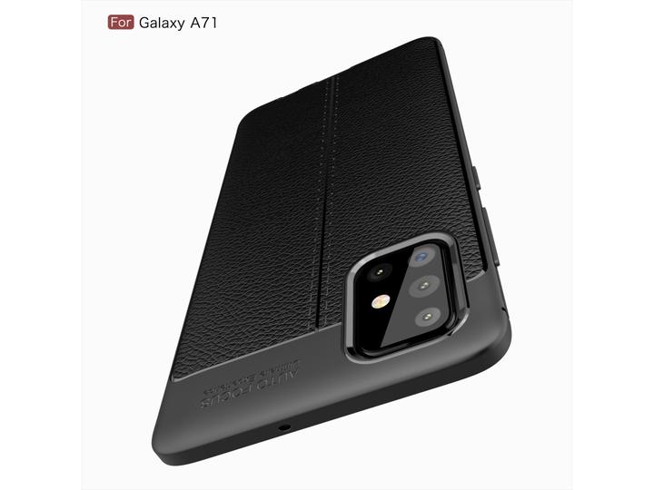 Image du produit Screenguard Samsung Galaxy A71 Housse Leather Design TPU Cover (Samsung Galaxy A71)