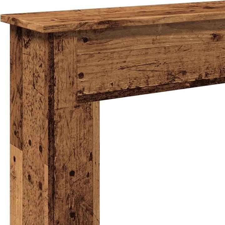 Image du produit vidaXL Bordure de cheminée Console de cheminée Décor Cheminée Cimaise aspect vieux bois