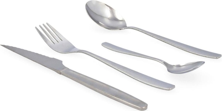 Produktbild Natec Essbestecke Scola Metall Stahl Edelstahl (24 pcs) (24 Stück, Essstäbchen)