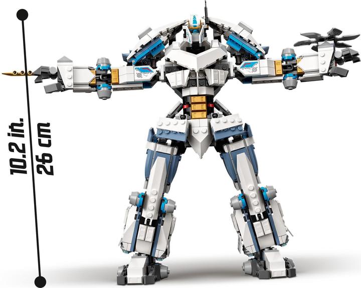 Produktbild LEGO Zanes Titan-Mech (71738, LEGO Ninjago)