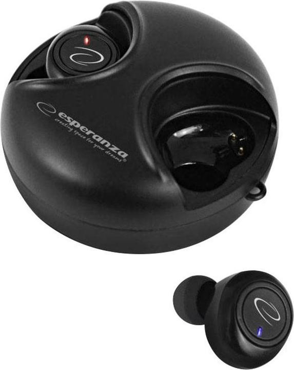 Produktbild Esperanza EH228K Bluetooth In-Ear-Kopfhörer TWS Juodas (4 h, Kabellos)