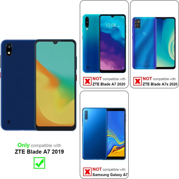 Image du produit Cadorabo Chaîne de téléphone portable pour ZTE Blade A7 2019 Necklace Coque