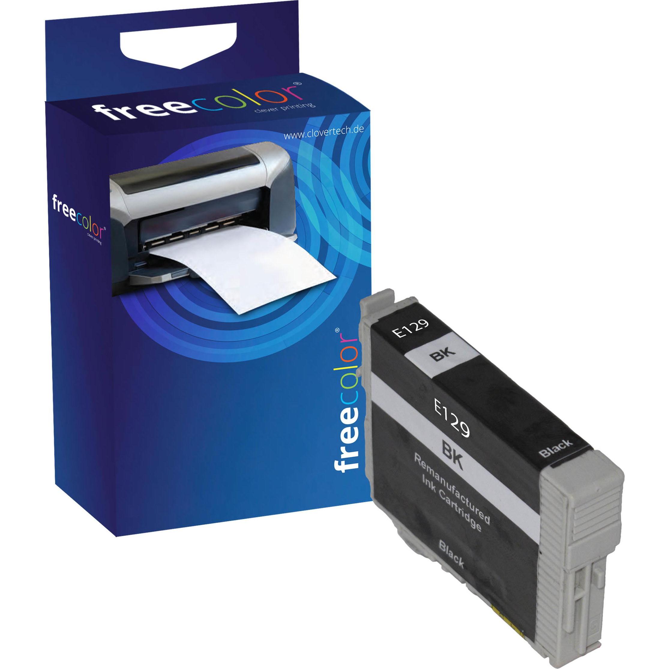 Freecolor, Druckerpatrone, Ep1291-Ink-Frc (BK)
