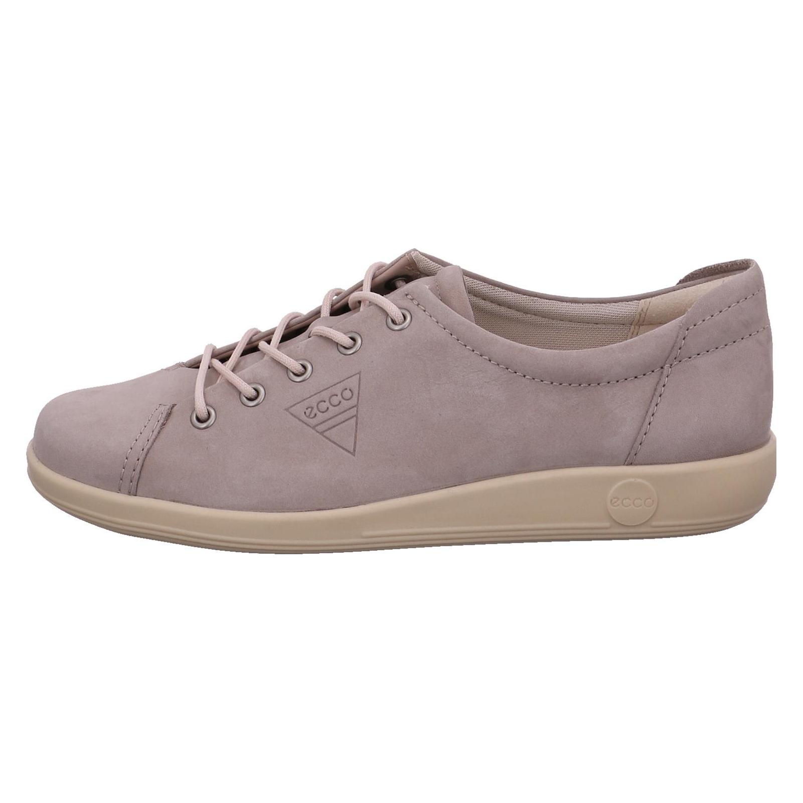 Ecco, Vrouwen, Lace-Ups, Soft 2.0 - 32743, Grijs, (38)