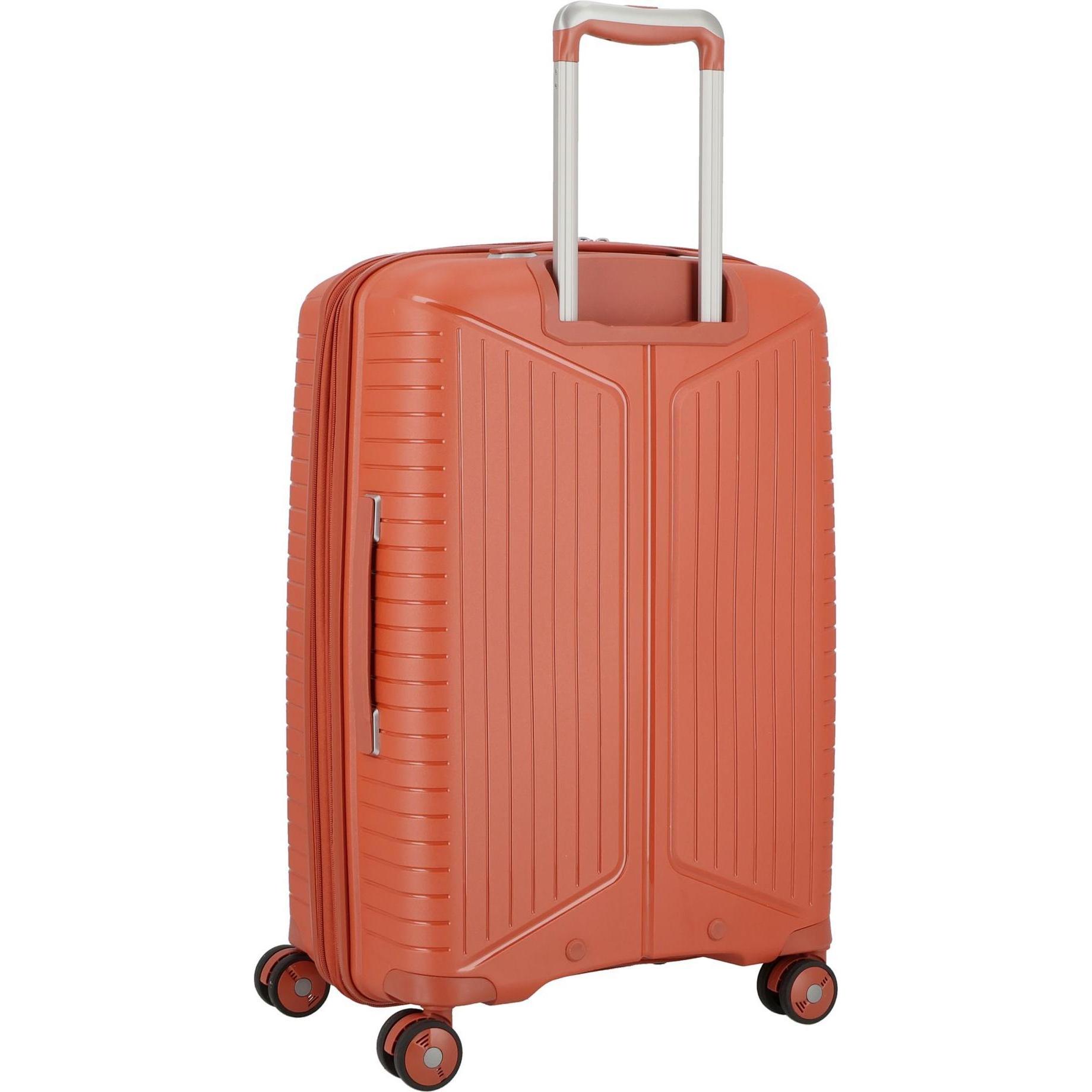 Thumbnail - Jump, Koffer, Evae 4 Rollen Trolley 66 cm mit Dehnfalte, Orange, (70 l, M (50 - 90l))