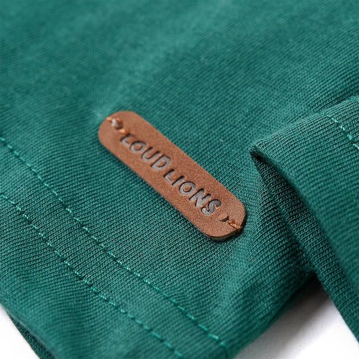 Produktbild VidaXL Kinder-Langarmshirt Grün 92,Material: 100 % Baumwolle,Farbe (92)