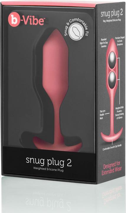 Image du produit Earthly Body B-Vibe - Snug Plug 2 Coral