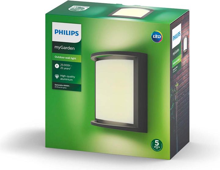 Image du produit Philips Applique murale Samondra 12 W (1200 lm, IP44)