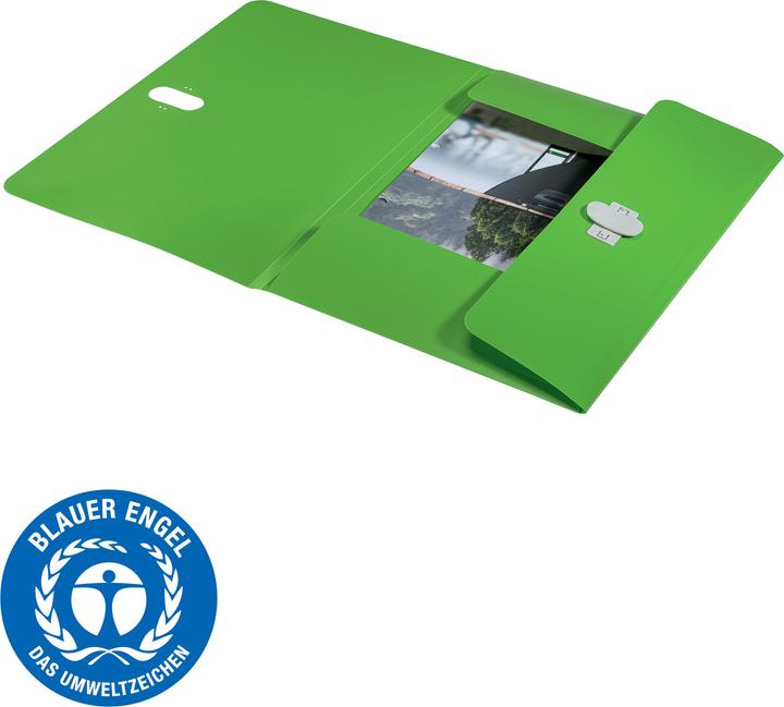 Produktbild Leitz Dokumentenmappe Recycle A4 Grün (A4, 1x)