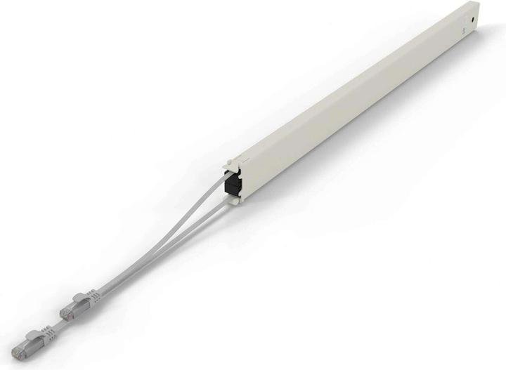 Produktbild PATCHBOX one / Cassette / 46RU / Cat 6A, UTP, 2.5 m, Grau (CAT6a, 2.50 m)