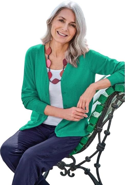 Produktbild Woolovers Strickjacke VAusschnitt Kaschmir Klassisch (M)