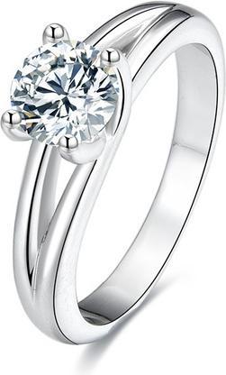 Produktbild Beneto Silver ring with AGG198 crystals - Circuit: 60 mm (60)