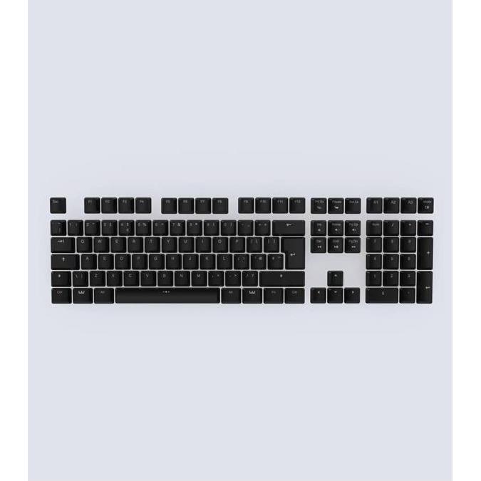 Wooting ABS Keycaps - UK (ISO) - Keycaps - Engelsk - UK - Sort, Keycap, Nero