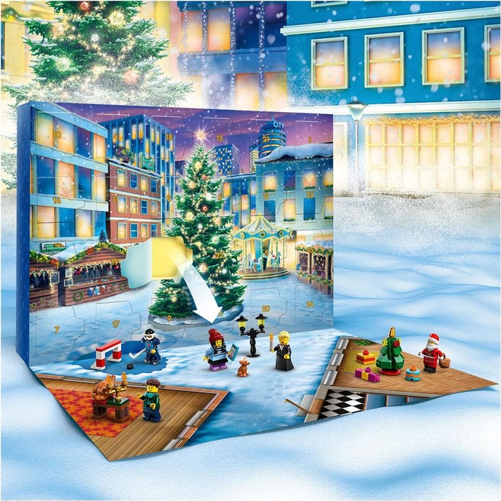 Actual product image LEGO City Advent Calendar 2023