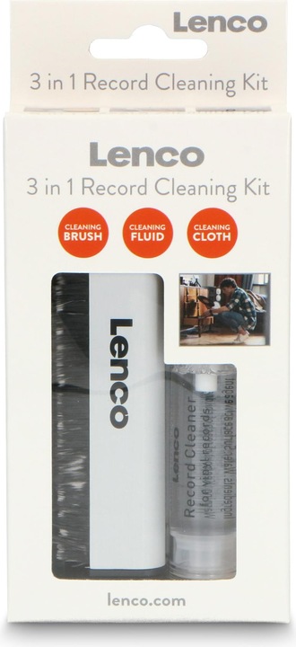 Immagine prodotto Lenco set 3in1 (Pulizia del giradischi)