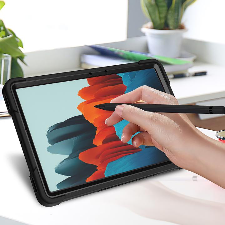Produktbild Cazy Stossfest Hülle Kompatibel mit Samsung Galaxy Tab S8 - Schutz Fallfest Hülle - mit Stand Funktion 3 (Galaxy Tab S8)