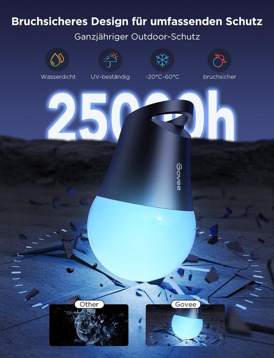 Image du produit Govee Smart RGBIC LED Lichterkette (30 m)