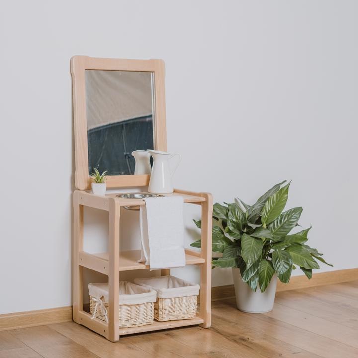 Actual product image Wood & luck Avec miroir pour enfants