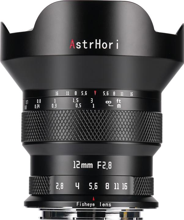 Image du produit AstrHori 12mm F2.8 Nikon Z Mount Full Frame Lens Black (Nikon Z, Plein format)