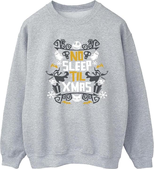 Actual product image Dick Smith Womens/Ladies No Sleep Till Christmas Sweatshirt (XXL)