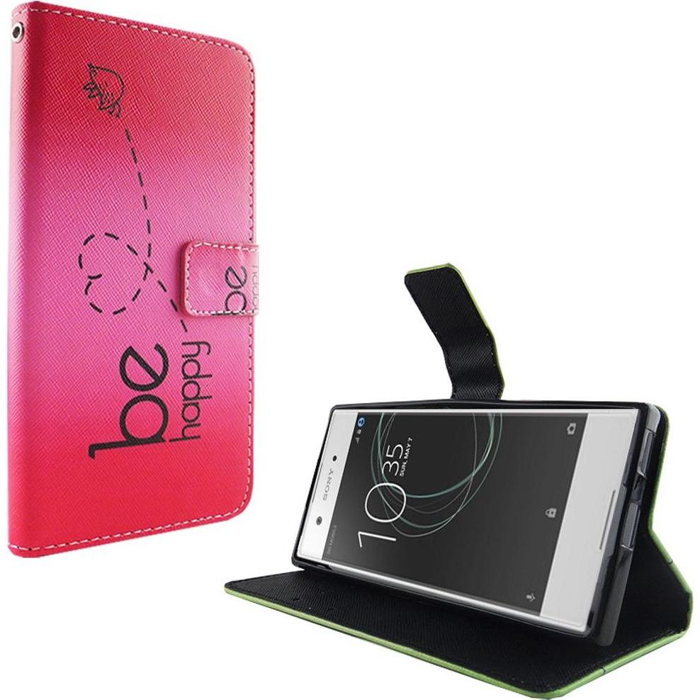 König Design Hülle Handy Schutz für Sony Xperia XA1 Case Cover Tasche Wallet Etui Handyhülle (Sony Xperia XA1), Smartpho...